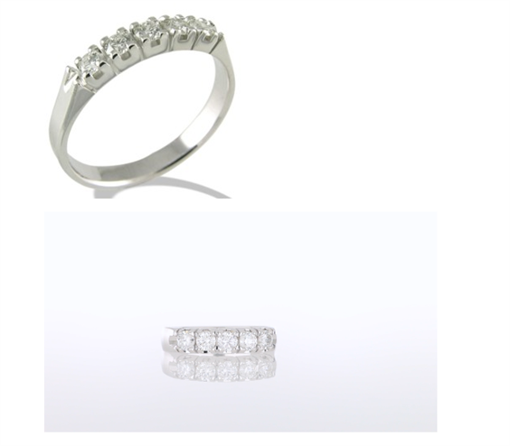 Anello Gemoro Donna Verette in Oro bianco Diamante 0.88 Ct FF580BIA88 - FF580BIA88